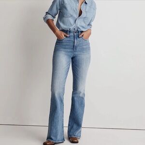 Madewell The Curvy Perfect Vintage Flare Jean  Tarlow Wash , 33